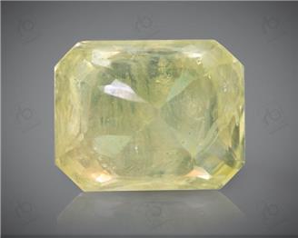 Natural Unheated & Untreated Certified Yellow Sapphire (Pokhraj) 6.48 carats -98085